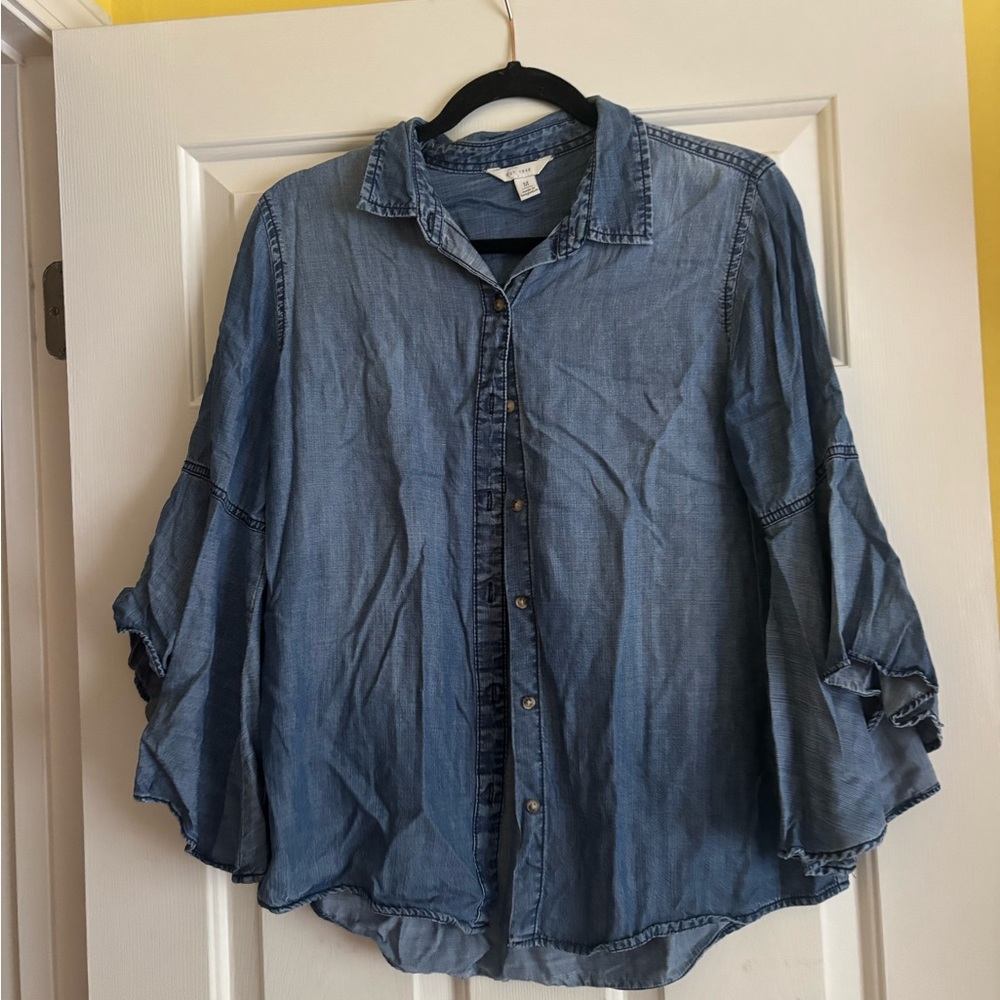 Cato Denim Blue Blouse